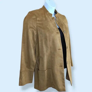 🍁NWT Vintage Judy Joannou Micro Suede Jacket